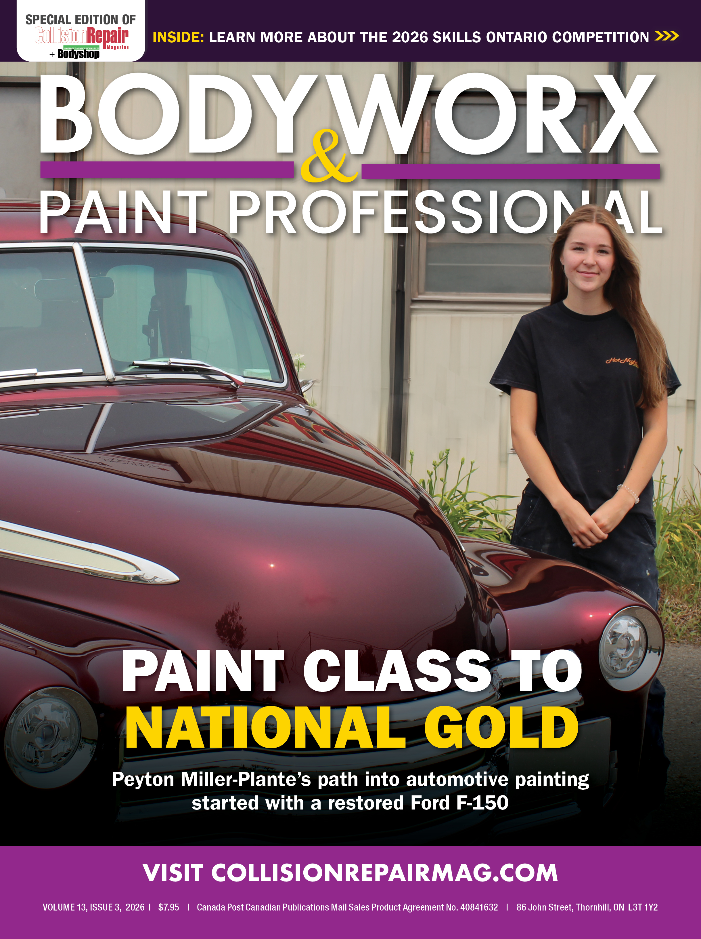 Bodyworx & Paint Professional magazine cover