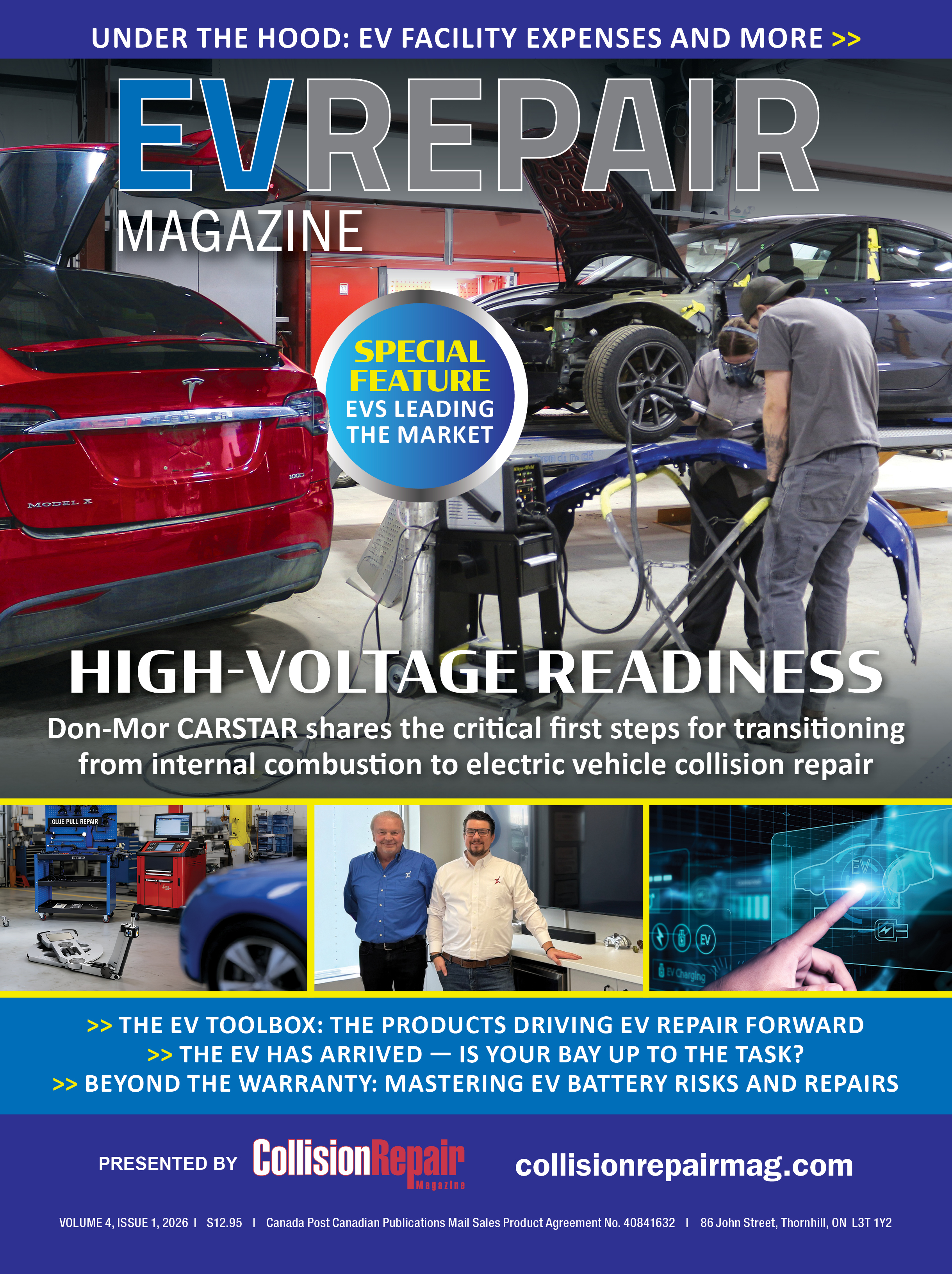EV Repair magazine cover
